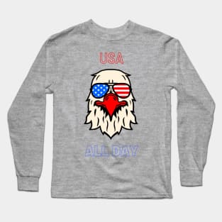 USA ALL DAY Long Sleeve T-Shirt